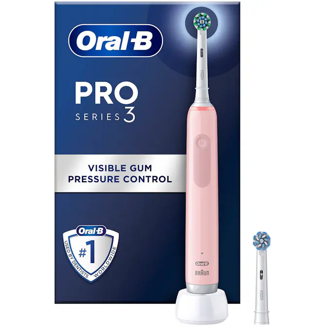 Eltandborste Oral-B Pro3 + Extra Refill
