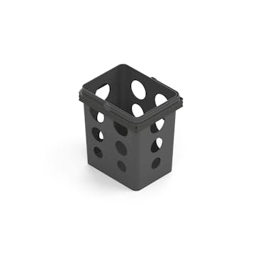 Källsortering Theofils Alicante 22X18 Beslag Mörkgrå Hink