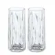 Longdrinkglas Koziol Club No. 3 250 ml Crystal Clear 2-pack