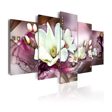 Tavla Arkiio Magnetic Abstraction With An Orchid