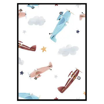 Poster Gallerix Airplanes