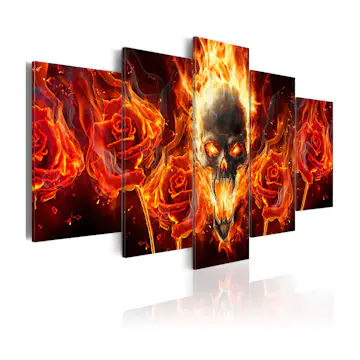 Tavla Arkiio Fiery Skull