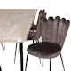 Matgrupp furniture/fashion Jenni med 6 Limhamn Light Stolar