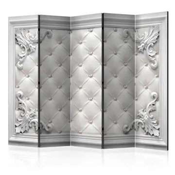 Rumsavdelare Skärmvägg Arkiio Quilted Leather II 225x172 cm