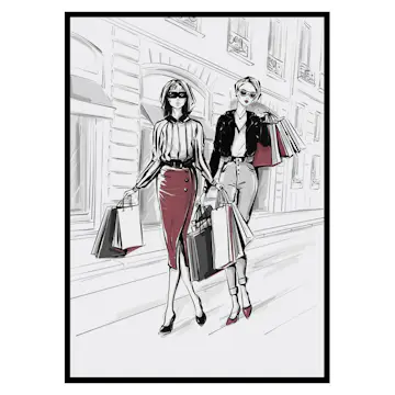 Poster Gallerix Shopping Bags