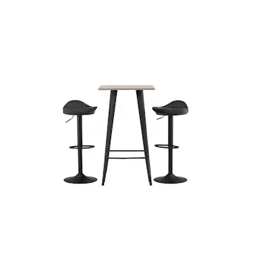 Matgrupp Venture Home Tempe 60 cm med 2 Adesto Stolar