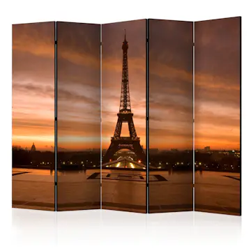 Rumsavdelare Skärmvägg Arkiio Eiffel Tower at Dawn II 225x172 cm