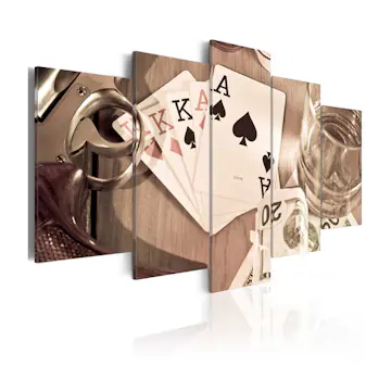 Tavla Arkiio Poker Night Sepia