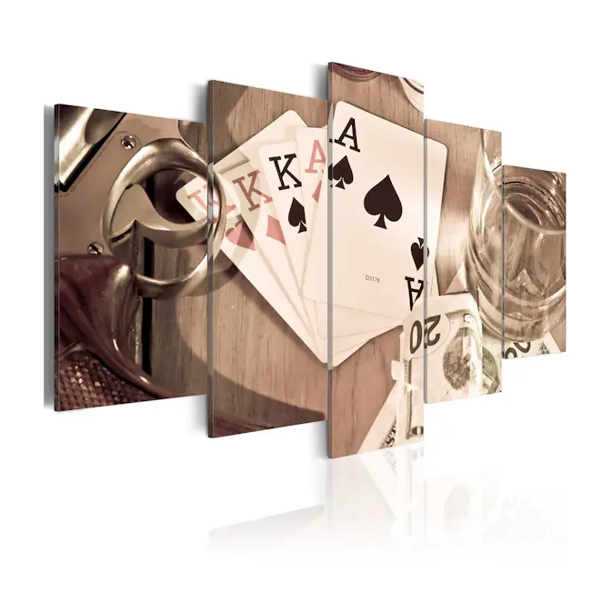 Tavla Arkiio Poker Night Sepia