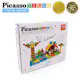 Byggbitar Picasso Tiles Bristle Blocks 100 Bitar Safari