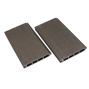 Staketset Hortus Komposit Trälook 116,3 cm