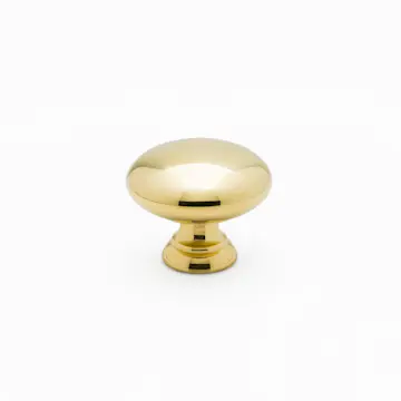 Knopp Björbo Badrum Mässing Rund