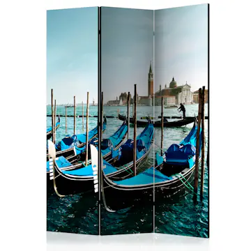 Rumsavdelare Skärmvägg Arkiio Gondolas On The Grand Canal Venice 135x172 cm