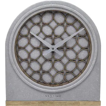 Bordsklocka NeXtime Concrete Love Table