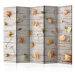 Rumsavdelare Skärmvägg Arkiio Wood och Roses II 225x172 cm