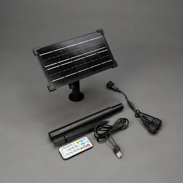 Solpanel Gnosjö Konstsmide Uppladdningsbar M