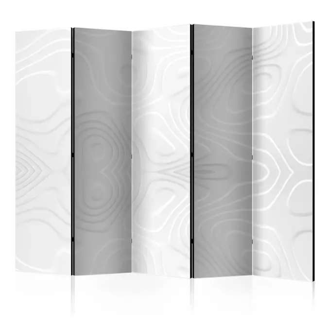 Rumsavdelare Skärmvägg Arkiio White waves II 225x172 cm