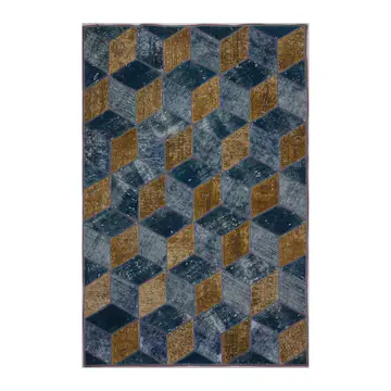 Persisk Patchworkmatta D-sign Handknuten 750644