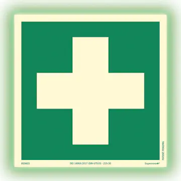 Skylt Systemtext Första Hjälpen Supernova+