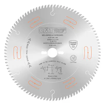 Formatsågklinga CMT Orange Tools TF Chrom