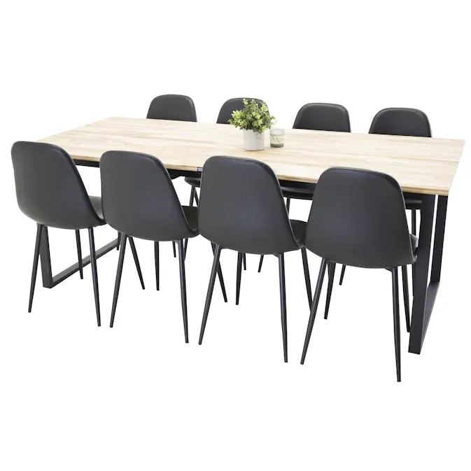 Matgrupp Venture Home Cirebon med 8 Polar Stolar