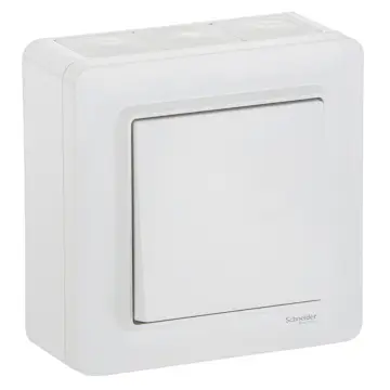 Strömbrytare Schneider Electric Exxact Trapp/1-pol IP44