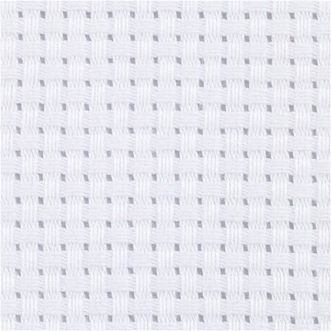 Broderityg Creativ Company Aida 150 cm 35 Rutor Per 10 cm 3 m/ 1 st Vit