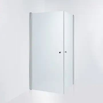 Duschhörn Duschbyggarna Twin De Luxe Frostat Glas