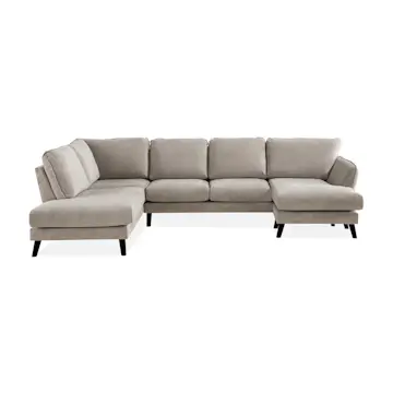 6-sitssoffa Scandi Days Trend Lyx U-formad med Divan och Schäslong 326 cm