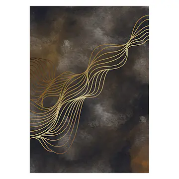 Posters Venture Home Wave Multifärg