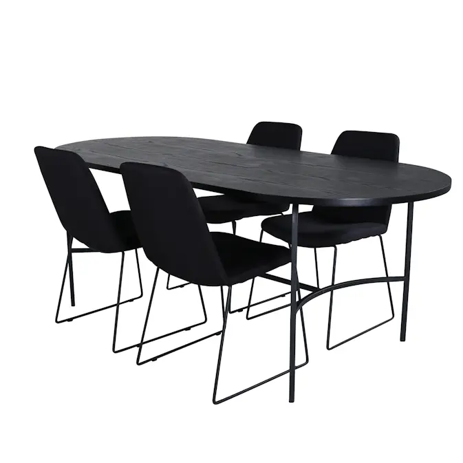 Matgrupp Venture Home San Francisco med 4 Muscot Stolar