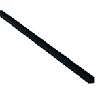 Tillbehör Fibo Våtrumsskivor L-profil alu Svart (smal) 2400mm