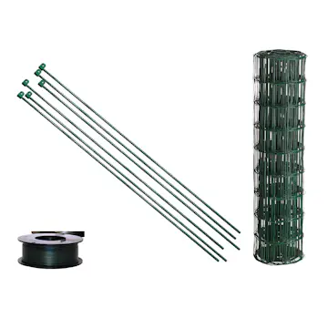 Villastängsel HORTUS Grön Komplett Set