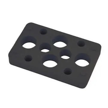 Pallbrickor Millers Svart 10X50X80 mm