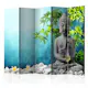 Rumsavdelare Skärmvägg Arkiio Buddha Beauty of Meditation II 225x172 cm