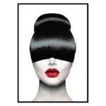 Poster Gallerix Red Lips Hair Cut