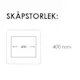 Diskbänk Nordic Tech Rubin NR 401 Rostfri Vändbar Diskho