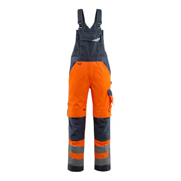 Hängselbyxor med knäfickor Mascot Safe 15569-860