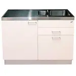 Minikök BORÖ Trinette BTK-1201-00-H med Diskho Höger Vit