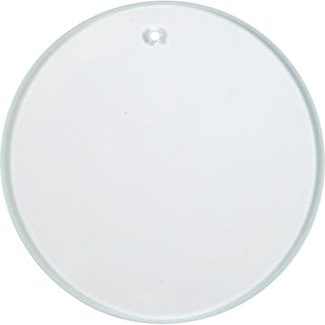 Glasplatta Creativ Company Rund 10 st/1 Låda