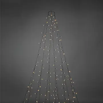 Julgransslinga Gnosjö Konstsmide Cluster 45/75x6 Frost 9V