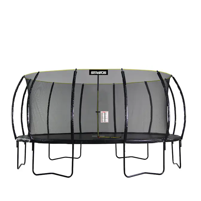 Studsmatta Stratos med Skyddsnät