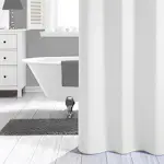 Duschdraperi Sealskin Madeira Vit Polyester