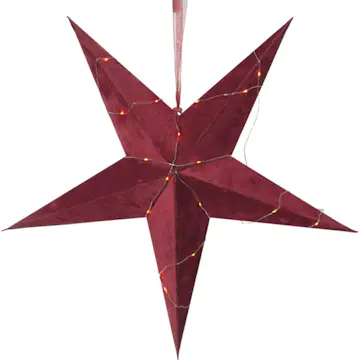 Adventsstjärna Star Trading Velvet