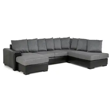 U-soffa Scandinavian Choice Ocean Large PU/Tyg