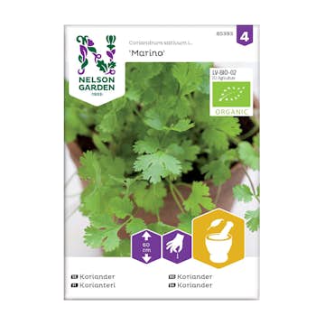 Frö Koriander Nelson Garden Cadiz Organic