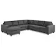 6-sitssoffa Basic Home Crazy U-formad med Divan Large 285 cm