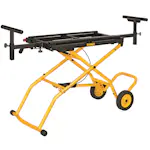 Arbetsbord Dewalt DE7260 för Kap- och Gersåg Rullbar