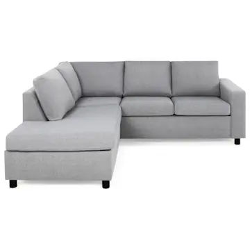 3-sitssoffa Basic Home Crazy L-formad Schäslong 227 cm