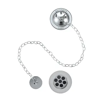 Bräddavlopp Burlington W3 Med Propp och Kedja